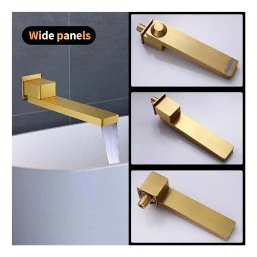HONGTONGSOWER Waterfall Tub Faucet Spout